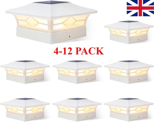 Solar post cap lights - post, outdoor