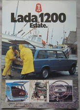Lada 1200 Estate Sales Sheet Brochure No.2