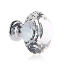 VDL 20mm Crystal Door Knobs