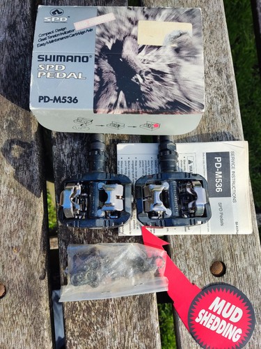Vintage boxed shimano m536 - boxed, pd