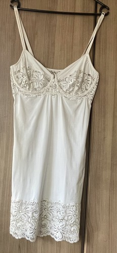 Vintage full slip - full, lace