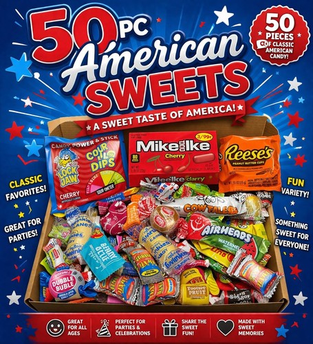 American sweets candy gift - american,