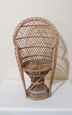 Vintage 70s Peacock Display