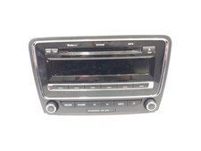 2011 SKODA SUPERB RADIO STEREO HEAD UNIT 3T0035161 *NEEDS CODE