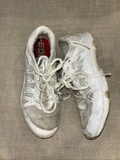 Womens Varsity DBL Double Edge White Low Lace Up Cheerleading Cheer Shoes sz 6