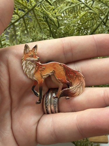 Foxy cute enamel - foxy,