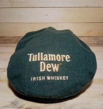 Rare Tullamore Dew Wool Flat Cap Irish Whiskey Discontinued 