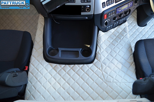 Truck eco leather floor mats - eco,