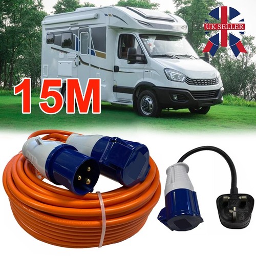 15m caravan hook cable - 15m,