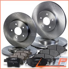 4x BRAKE DISCS + SET PAD FRONT+REAR FOR JAGUAR X-TYPE 2001-09