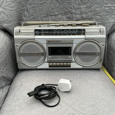 SHARP VINTAGE BOOMBOX CASSETTE