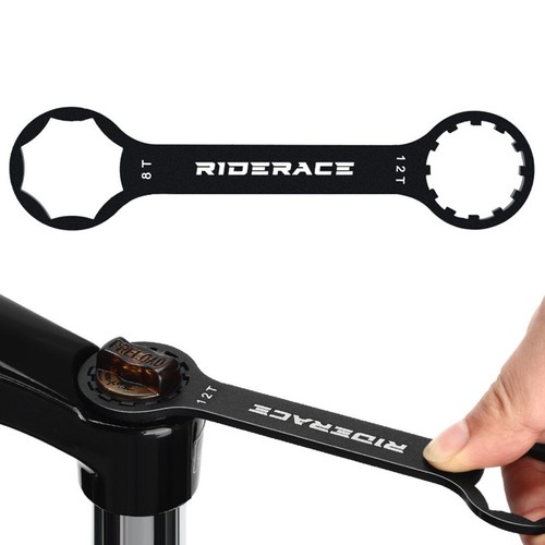 Bike front fork cap wrench - front,