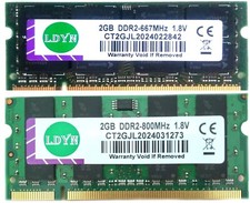 2GB DDR2 RAM SODIMM Laptop