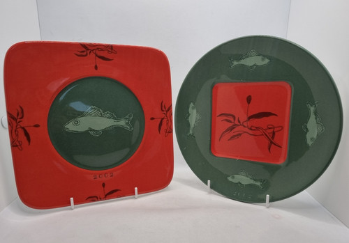 Arabia finland art plates - finland,