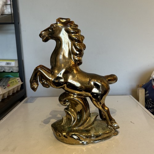 Ceramic horse figurine - figurine, in