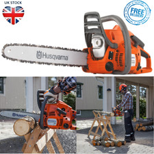 Husqvarna 120ii Petrol Chainsaw Tree Surgery Prune Cutter 2 Stroke 14" 120 236