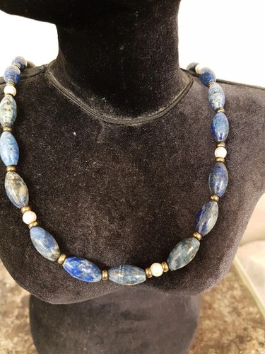 Vintage lapis lazuli cultured - lazuli,