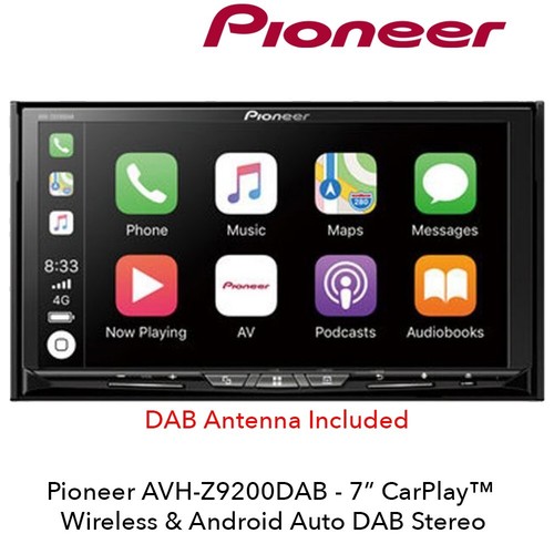 Pioneer avh z9200dab 7 - -, 7”