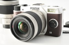 Pentax Q10 Brown 12.4MP Digital Camera 1143 shots w/02 06 Lens [Top Mint] #276