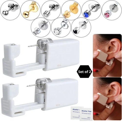 2pcs disposable ear piercing - 2pcs,
