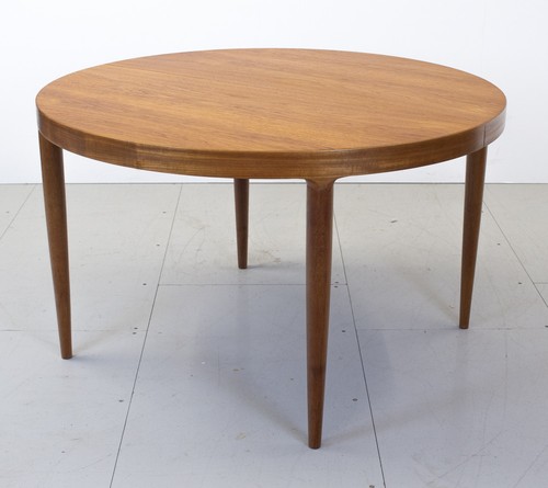 Danish teak round extending - danish,