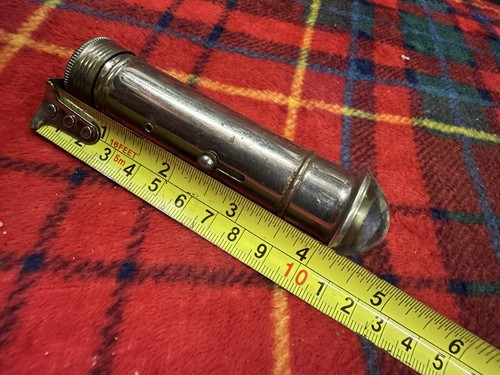 Vintage metal torch fish eye - vintage,