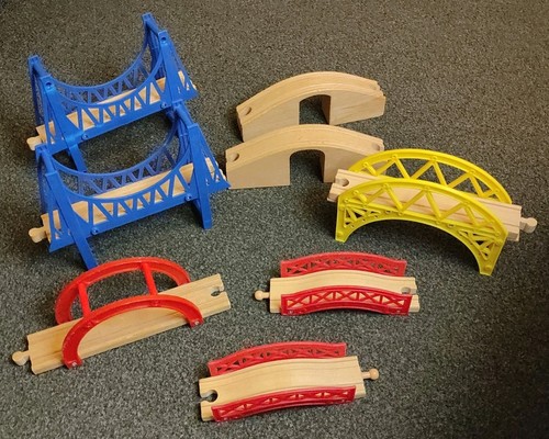 Various wooden bridges viaduct - various,