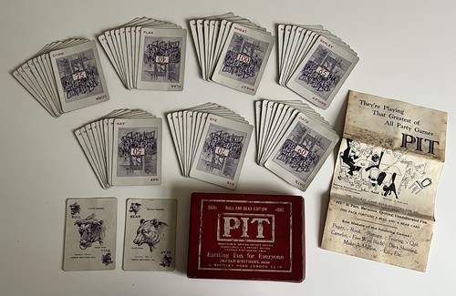 Antique pit card game - antique, parker