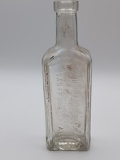 ANTIQUE CALIFORNIA FIG SYRUP CO CALIFIC APOTHECARY CHEMIST BOTTLE- 15cm