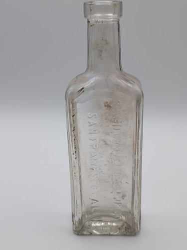 Antique california fig syrup - california,