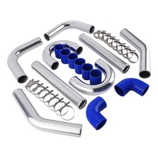 2.5"  64mm DIY Turbo Intercooler Pipe Piping  Kit Silicone Universal 2.5 inch
