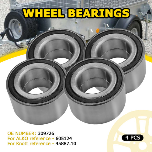 4pcs wheel bearings - 2/4pcs,