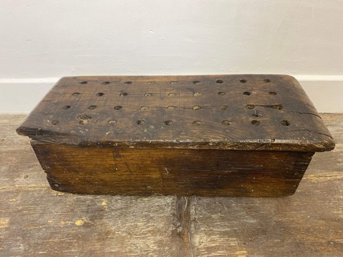 Antique wooden foot warmer - antique,