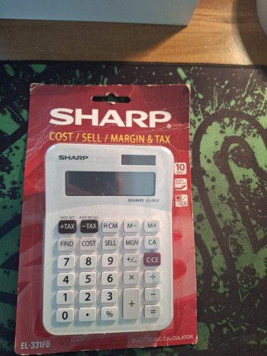 Sharp 331fb calculator - sharp, el‑331fb