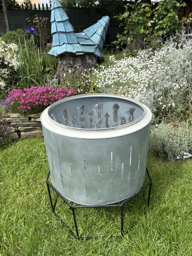 Stainless steel fire pit - stainless,