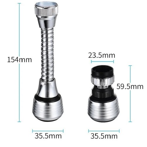 360 faucet extender - faucet, bendable