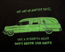Hearse T Shirt Glow In The
