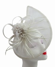 SALE Fascinator Women's Large Headband Clip Hat Weddings Ladies Race Royal Ascot