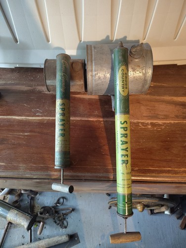 Two vintage cross - country, tin