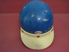 Vintage 1970's Bell motorcycle racing helmet, like Steve McQueens models ??.
