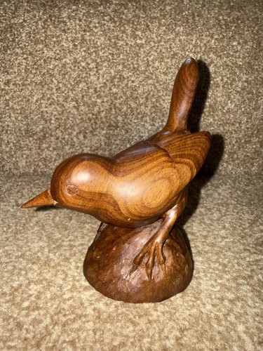 Carved wood figure figurine - wood,