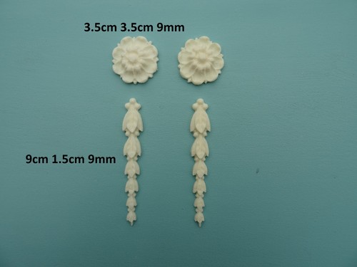 Decorative tudor drops roses - decorative,