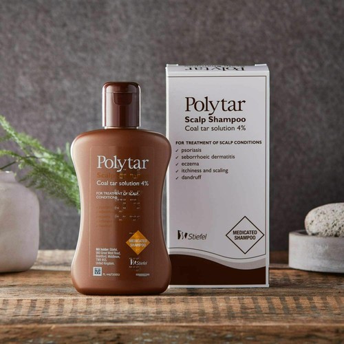 Polytar scalp shampoo coal - polytar,