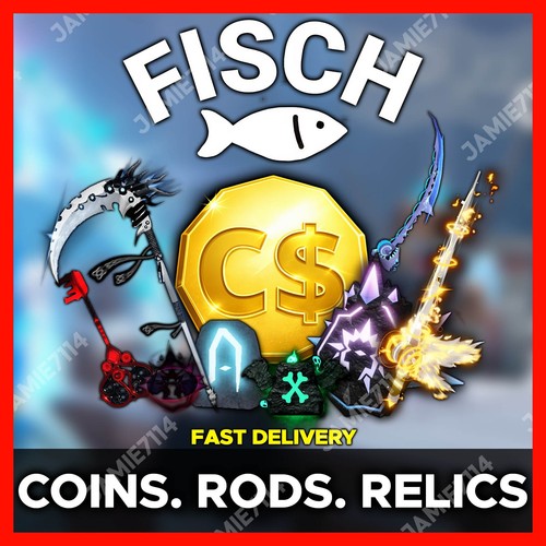Fisch coins rods - fisch, coins,
