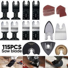 Carbide Blade 115pcs For Dewalt Makita Saw Blades Set Oscillating Multi Tool ☊