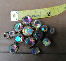 Aurora Borealis Crystal Fringe