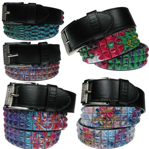 Studded removable buckle belt - studded,