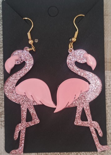 Flamingo earrings new - flamingo,