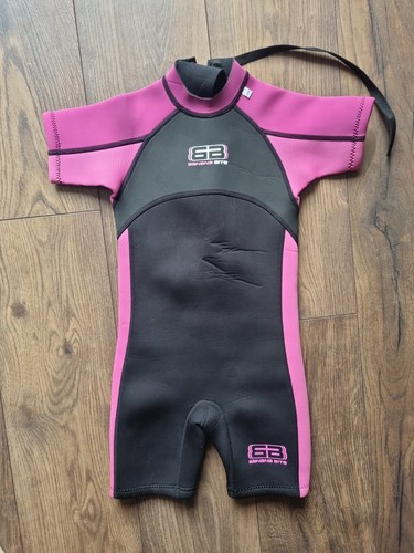 Girls neoprene shortie wetsuit - shortie,