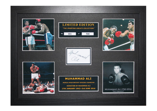 Muhammad ali signed - muhammad,